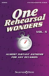 One Rehearsal Wonders, Vol. 5 SATB Choral Score cover